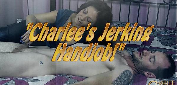  Gorgeous MILF Charlee Chase Jerky Handjob!